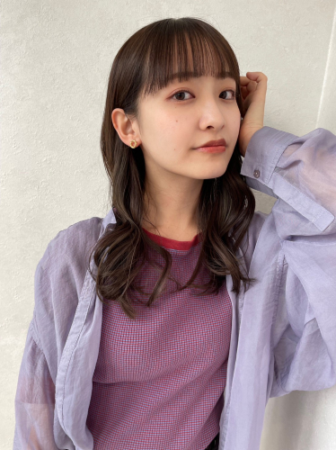 ワイドバング　セミロング