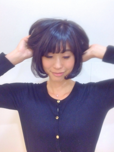 暗髪☆愛されボブ 