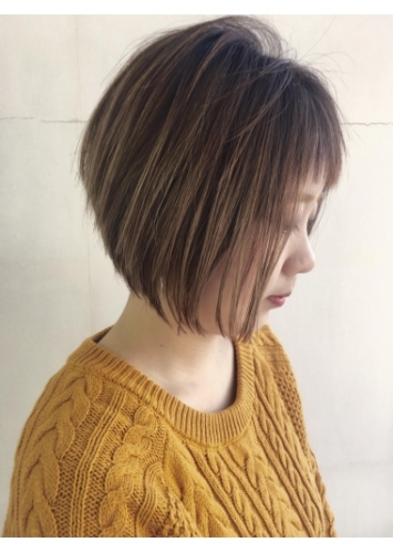 切りっぱなし★ゆるふわボブ