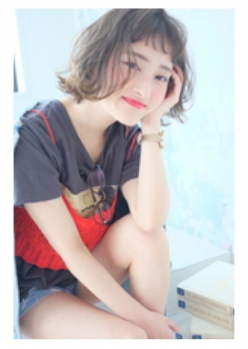 外国人風アッシュグレー