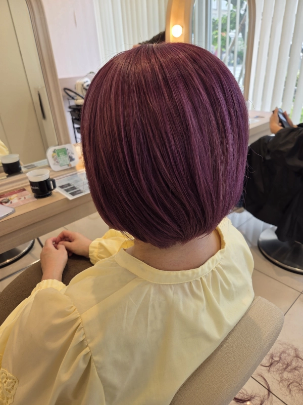 ラベンダーピンクカラー