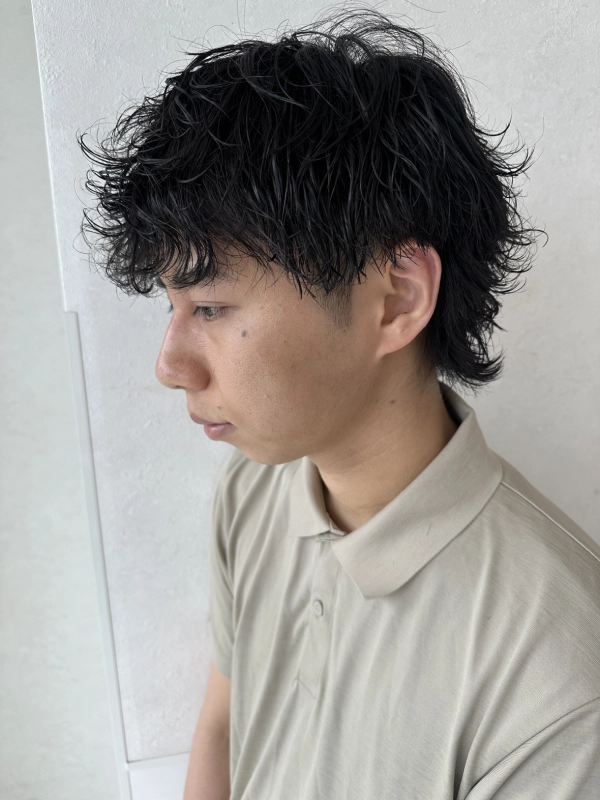 メンズニュアンスパーマ