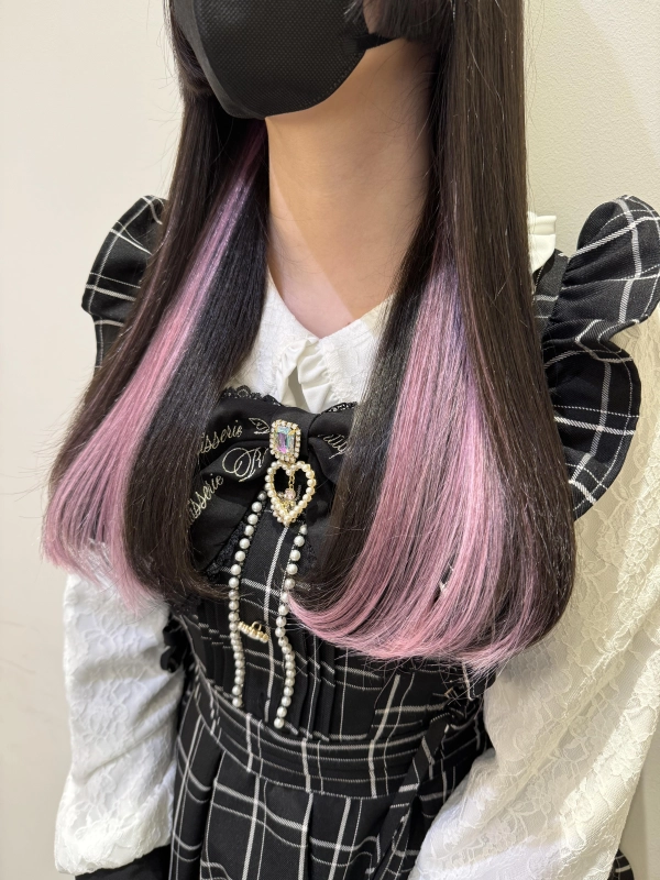 ピンクエクステ