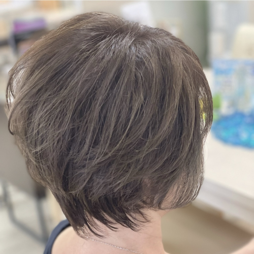 大人ショートボブ