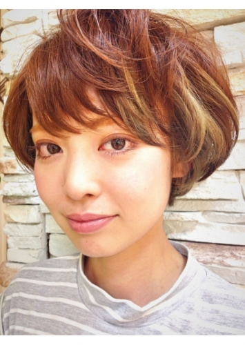 ころんっと可愛いおしゃれショート