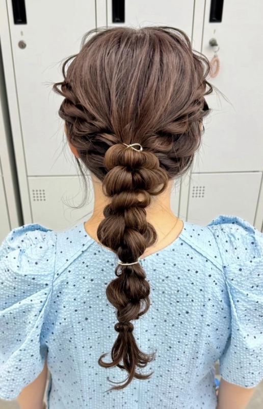 # 横浜駅近郊徒歩5分｜結婚式ヘアセットにおすすめの「網おろし」アレンジ