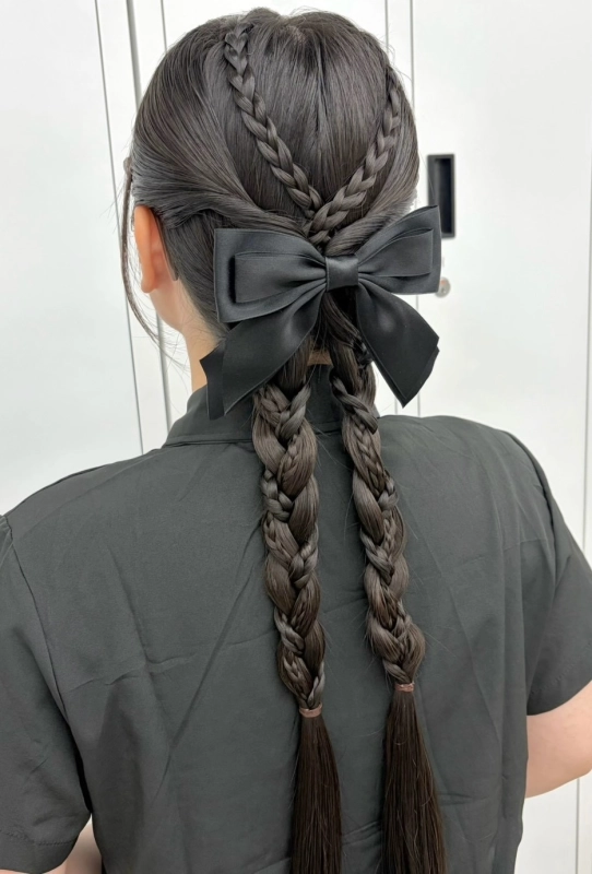 横浜駅近郊徒歩5分｜結婚式ヘアセットなら華やかな「網おろしツイン」がおすすめ♪