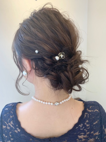 cropes大船東口　波ウェーブヘアアレンジ