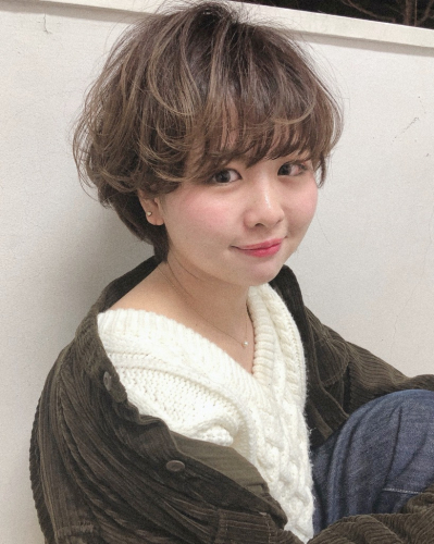 抜け感マッシュショート♪