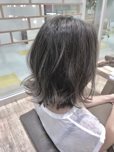ＣＲＥＡ相武台前　切りっぱなしＢｏＢ×Ｃｙａｎ　Ｇｒｅｇｅ