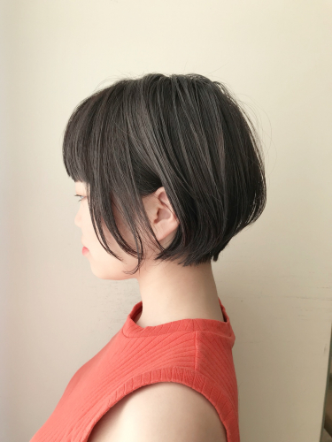 丸み系ショートボブ