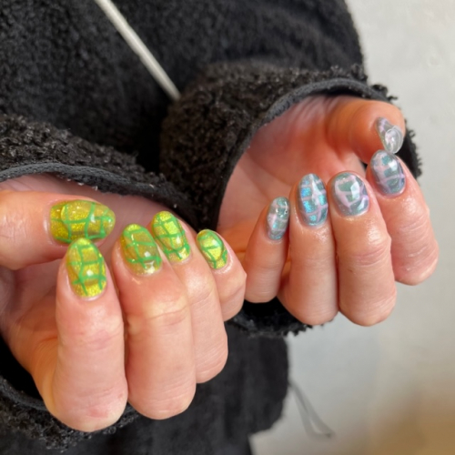ぷくぷくネイル