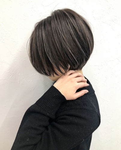 パールグレージュハイライト☆