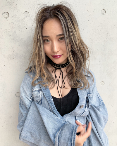 ★外国人風Edgy wave style★