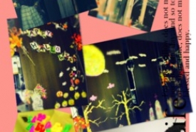 ハロウィンver!!!店内アート☆