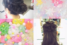 簡単ヘアセット☆