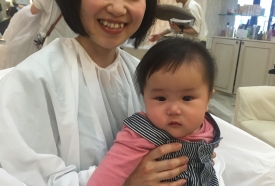 小さなお客様☆