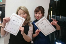 【鎌倉地区ヘッドスパコンペ 準優勝＆第3位】