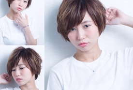 リッジの効いたショートスタイル