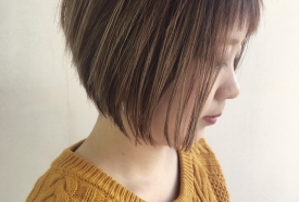 【切りっぱなし★ゆるふわボブ】