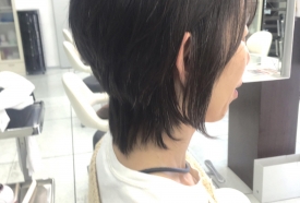 【ニューヨーク風クールスレンダーボブ】