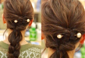 簡単ヘアアレンジ
